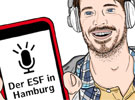Logo Podcast ESF Hamburg