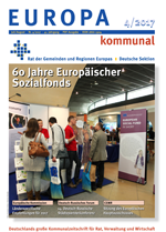 Cover der Zeitschrift "EUROPA kommunal" (Heft 4/2017)