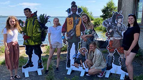 Ein Gruppenfoto