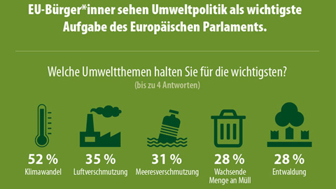 Eine Graphik für eine Umfrage