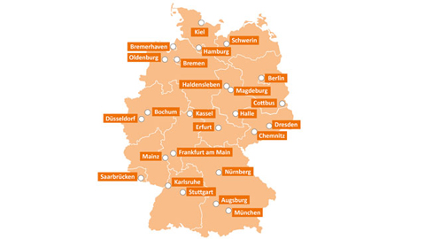 Deutschlandkarte