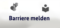 (Barriere melden in DGS und Leichter Sprache)