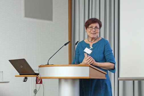 Vortrag von Frau Mechthild Jürgens, ESF Programmumsetzung, EHAP Verwaltungsbehörde im Bundesministerium für Arbeit und Soziales