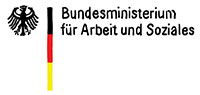 Logo des Bundes-Ministeriums für Arbeit und Soziales