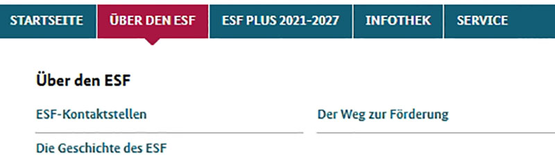 Über den ESF
