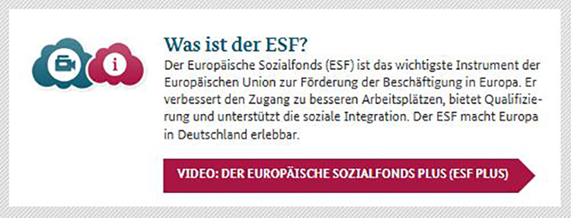 Video über den ESF Plus