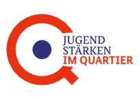 (Logo Jugend stärken im Quartier)