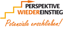  (Logo Perspektive Wiedereinstieg - Potenziale erschließen)