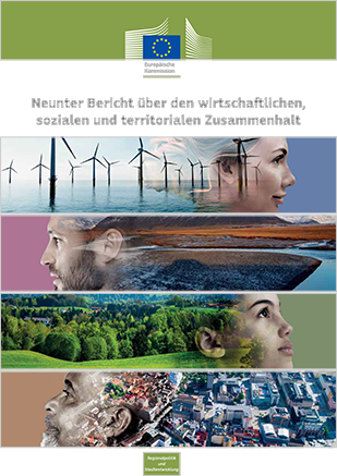 Cover "Neunter Bericht über den wirtschaftlichen, sozialen und territorialen Zusammenhalt"