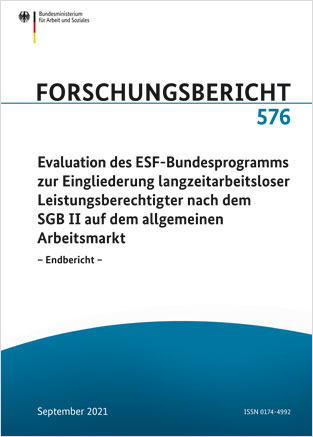 Cover der Evaluation des Programms zum Abbau von Langzeitarbeitslosigkeit