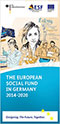 Cover leaflet The European Social Fund Plus in Germany 2021-2027