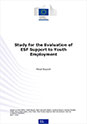 Cover "Evaluation of ESF support to youth employment"